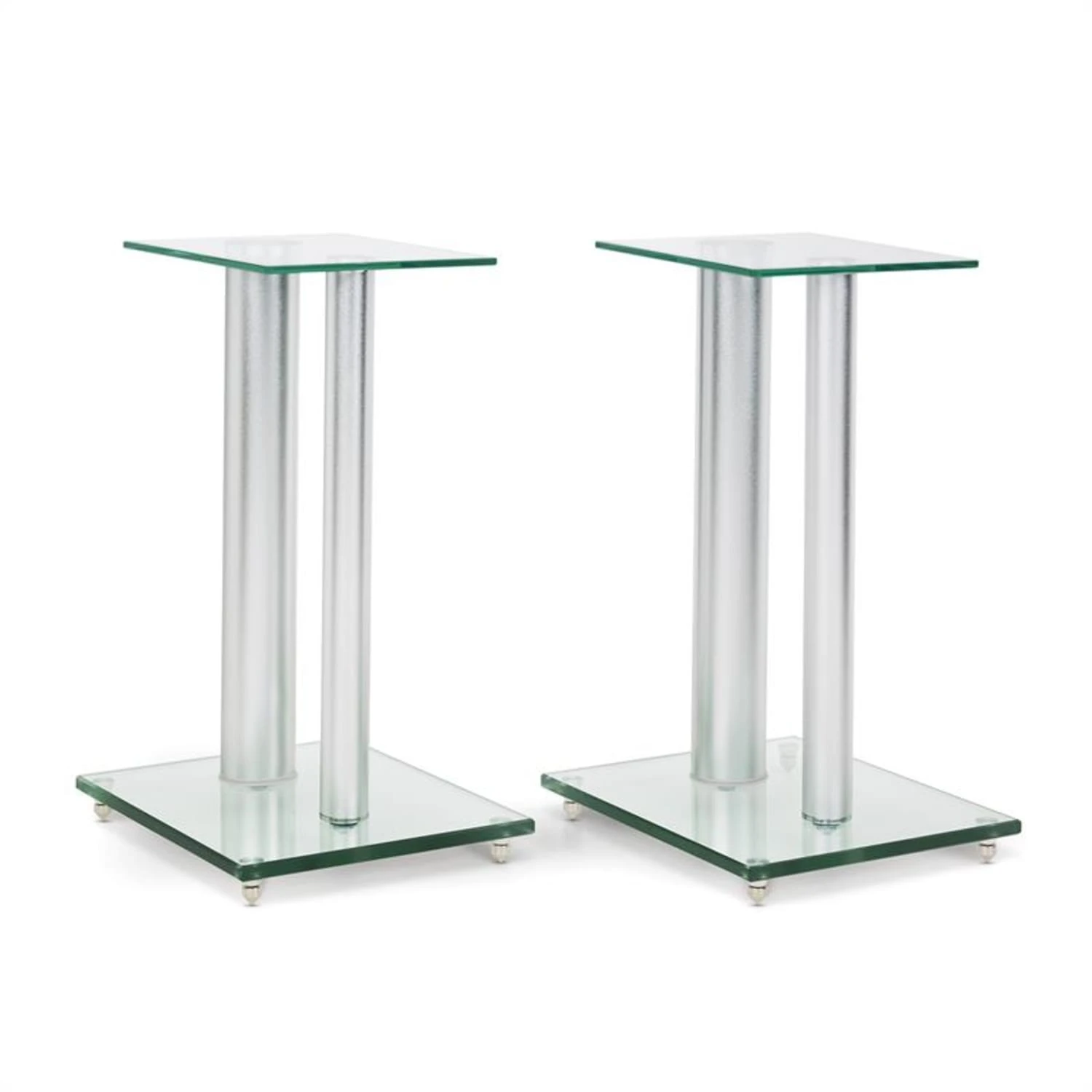 BS28 Paar Boxenständer Glas Aluminium <10kg Belastbar 1 BS28 Paar Boxenständer Glas Aluminium <10kg Belastbar
