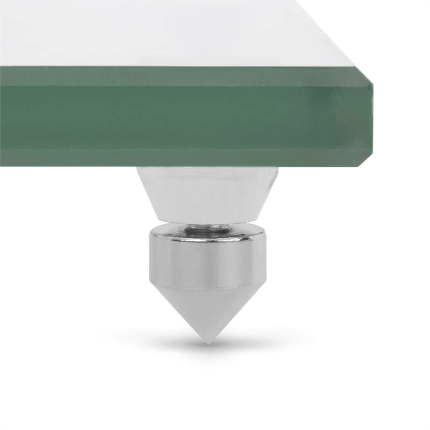 BS28 Paar Boxenständer Glas Aluminium <10kg Belastbar 5 BS28 Paar Boxenständer Glas Aluminium <10kg Belastbar – Bild 5