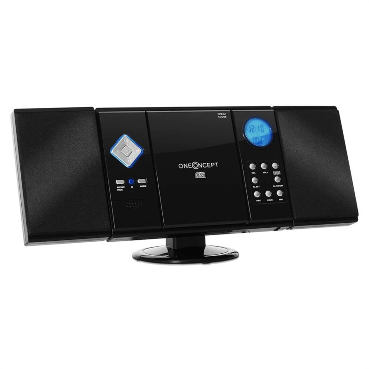 V-12 Stereoanlage MP3-CD-Player USB SD AUX Schwarz 1 V-12 Stereoanlage MP3-CD-Player USB SD AUX Schwarz