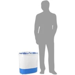 DB003 Mini-Waschmaschine Schleuder 2kg 12 DB003 Mini-Waschmaschine Schleuder 2kg -Outdoor Grills Verkaufsgeschäft 10006738 yy 0006 titel groessenvergleich oneconcept mnw db003