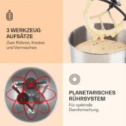 Bella Küchenmaschine 2000 W / 2,7 PS 5 Ltr Edelstahl BPA-frei -Outdoor Grills Verkaufsgeschäft 10008232 de 0004 logo