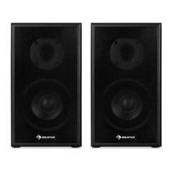 Linie-300-SF-BK Regal-Lautsprecher 70W RMS Passiv Paar Schwarz -Outdoor Grills Verkaufsgeschäft 10008962 yy 0003 titel Auna Linie 300 SF bk Regal Lautsprecher