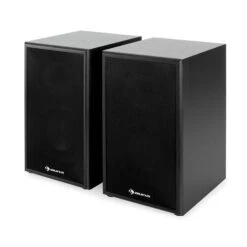 Linie-300-SF-BK Regal-Lautsprecher 70W RMS Passiv Paar Schwarz -Outdoor Grills Verkaufsgeschäft 10008962 yy 0007 titel Auna Linie 300 SF bk Regal Lautsprecher