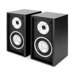 Linie-300-SF-BK Regal-Lautsprecher 70W RMS Passiv Paar Schwarz -Outdoor Grills Verkaufsgeschäft 10008962 yy 0008 titel Auna Linie 300 SF bk Regal Lautsprecher