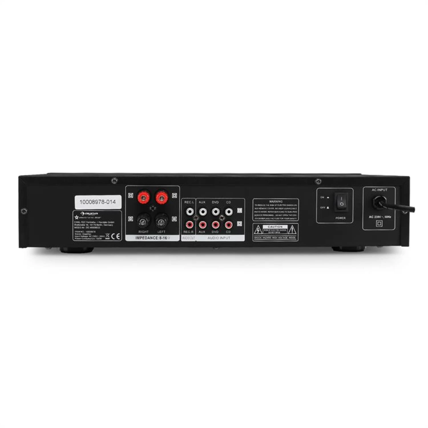 AV2-CD508BT HiFi-Verstärker 600Wmax. Schwarz 4 AV2-CD508BT HiFi-Verstärker 600Wmax. Schwarz – Bild 4