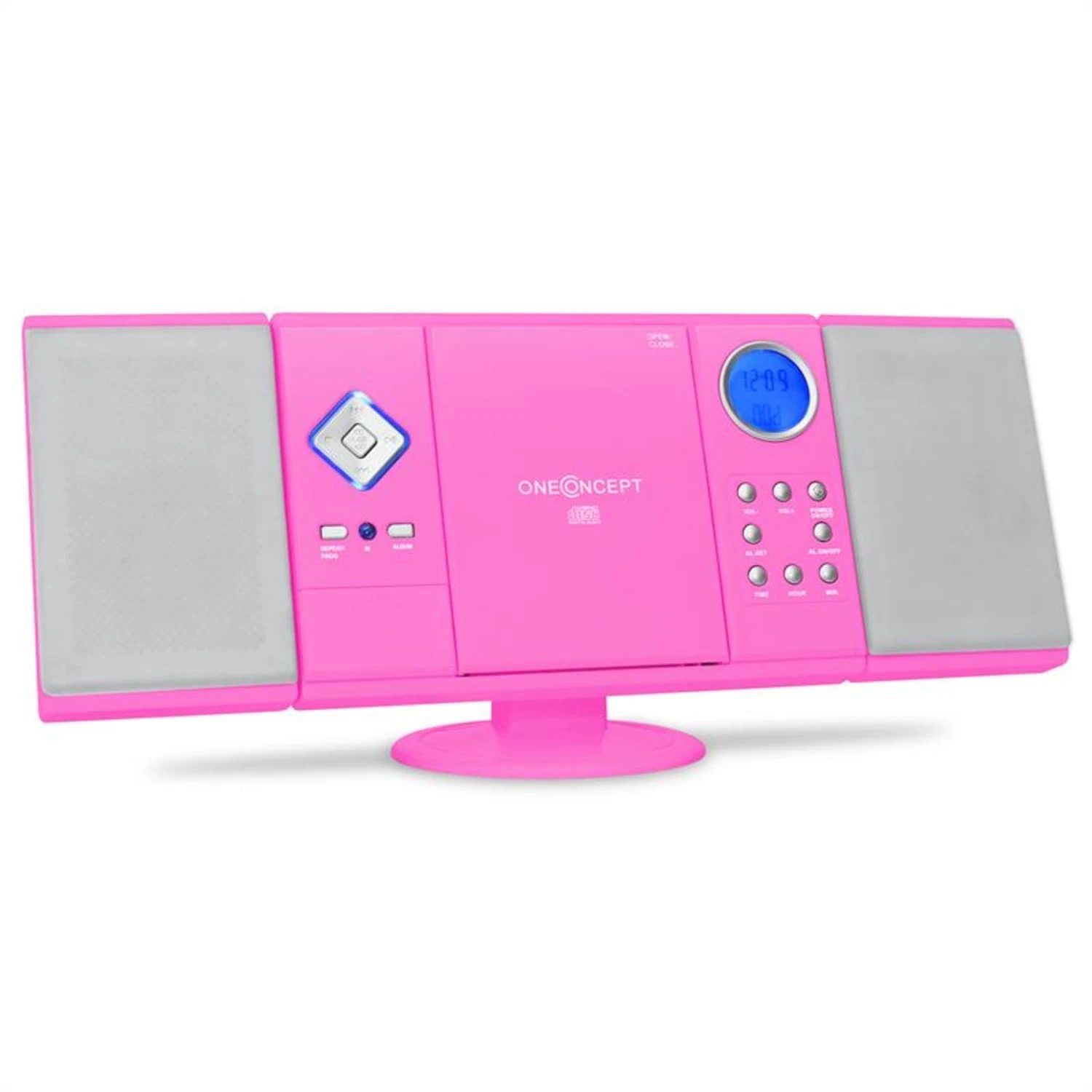 V-12 Stereoanlage USB SD CD MP3 AUX UKW Pink 1 V-12 Stereoanlage USB SD CD MP3 AUX UKW Pink