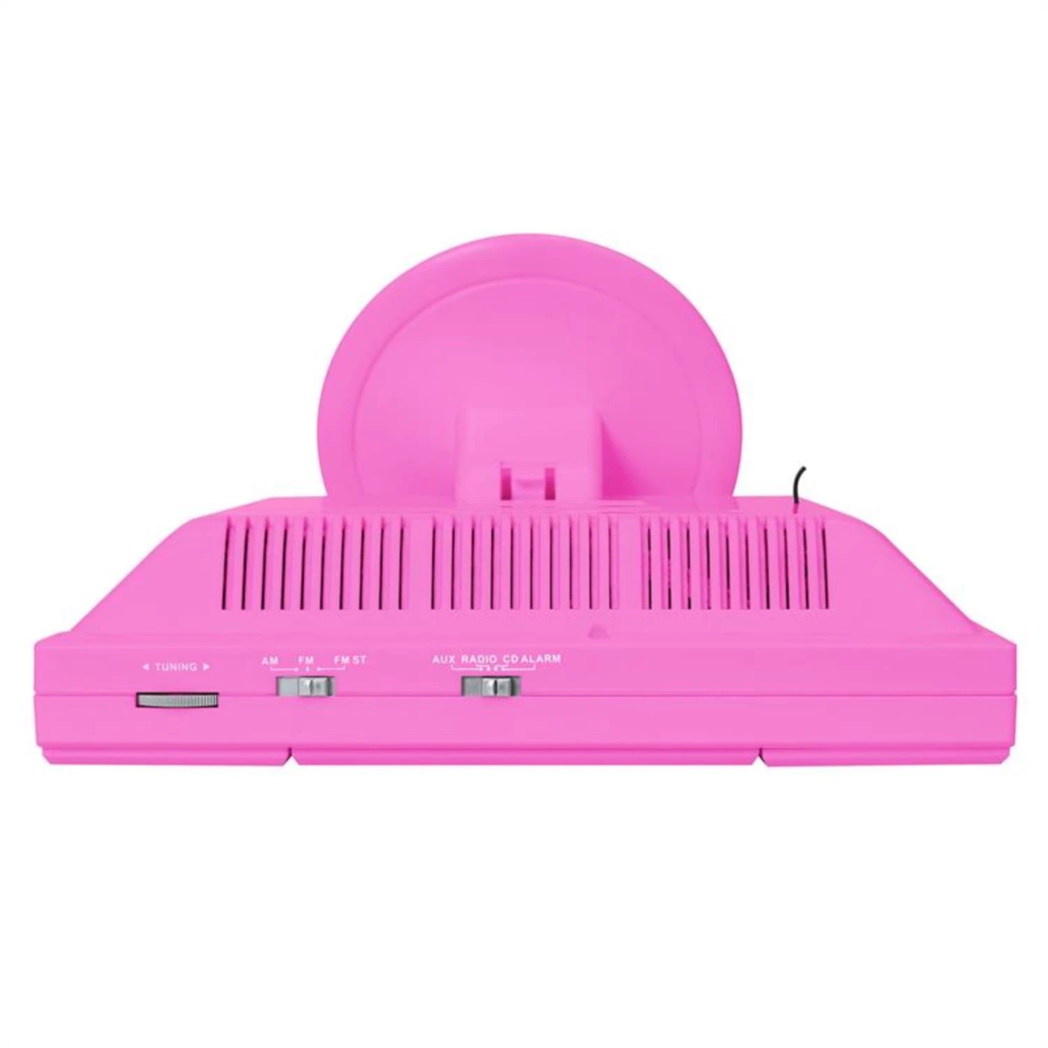 V-12 Stereoanlage USB SD CD MP3 AUX UKW Pink 2 V-12 Stereoanlage USB SD CD MP3 AUX UKW Pink – Bild 2