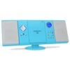 V-12 Stereoanlage USB SD CD MP3 AUX UKW Fernbedienung Blau