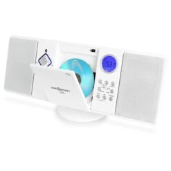 V-12-BT Bluetooth-Stereoanlage USB SD CD MP3 AUX UKW Weiß -Outdoor Grills Verkaufsgeschäft 10009513 yy 0004 titel oneconcept v12bt stereoanlage