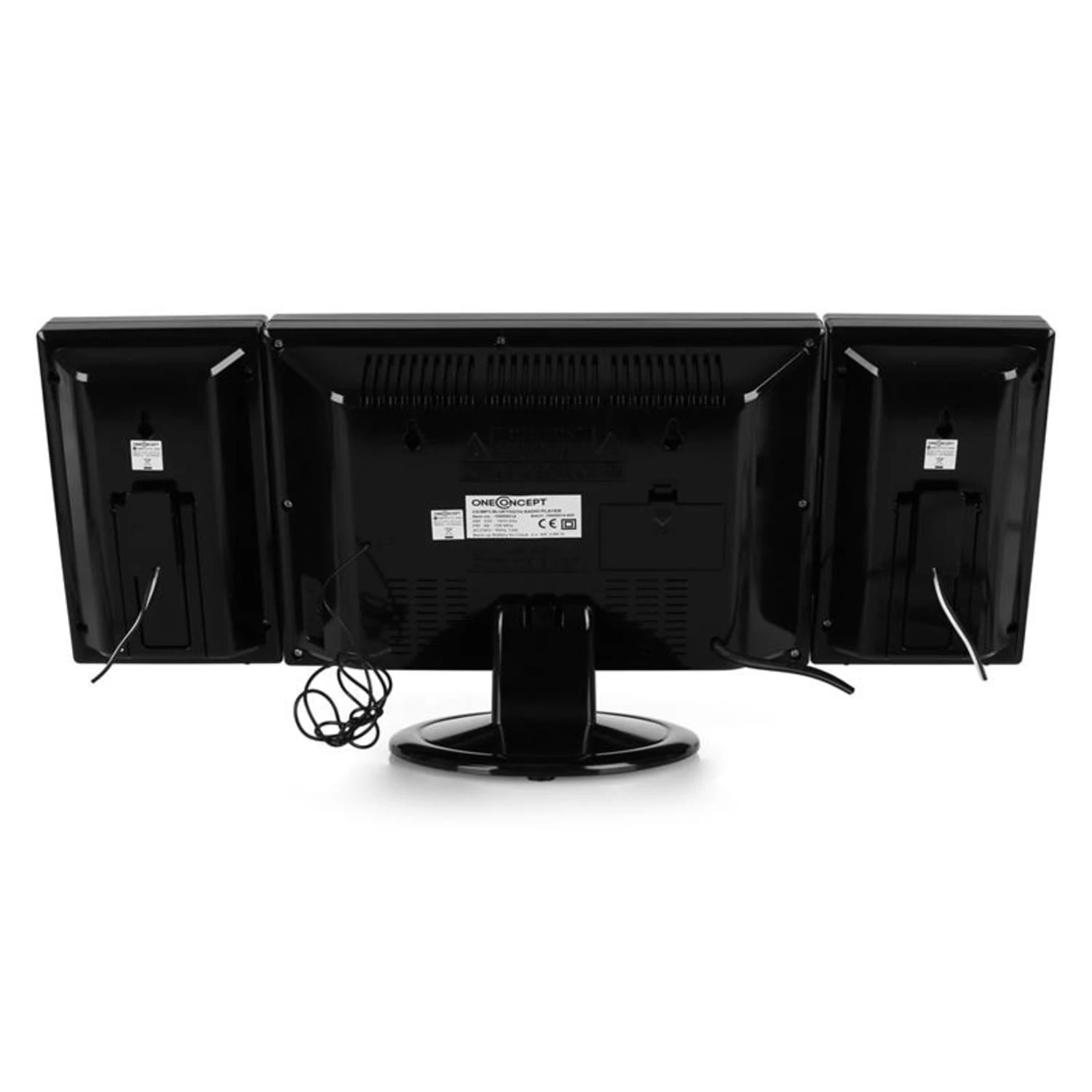 V-12-BT Bluetooth-Stereoanlage USB SD CD MP3 AUX UKW Schwarz 4 V-12-BT Bluetooth-Stereoanlage USB SD CD MP3 AUX UKW Schwarz – Bild 4