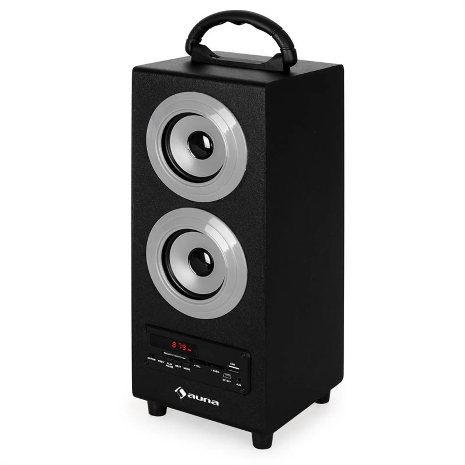 Beachboy Bluetooth-Lautsprecher USB SD AUX UKW/MW Silber 6 Beachboy Bluetooth-Lautsprecher USB SD AUX UKW/MW Silber – Bild 6