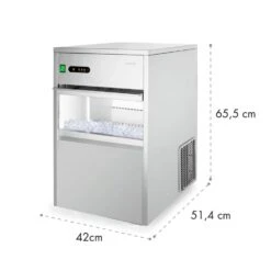 Powericer XXL Eiswürfelmaschine 160W 25 Kg/Tag 6 Kg Behälter Edelstahl -Outdoor Grills Verkaufsgeschäft 10013324 yy 0009 logo Klarstein Powericer XXL Ice Maker