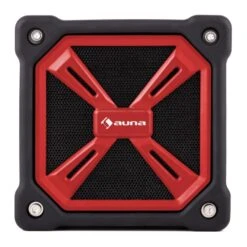 TRK-861 Bluetooth-Lautsprecher Mobil Akku Outdoor Rot -Outdoor Grills Verkaufsgeschäft 10015813 yy 0003 titel Auna Outdoor Bluetooth speaker red