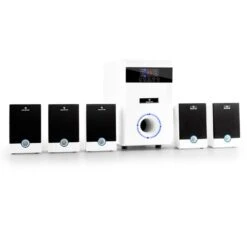 MM-5.1-JW 5.1 Surround Lautsprecher Set Aktiv 95W RMS Fernbedienung