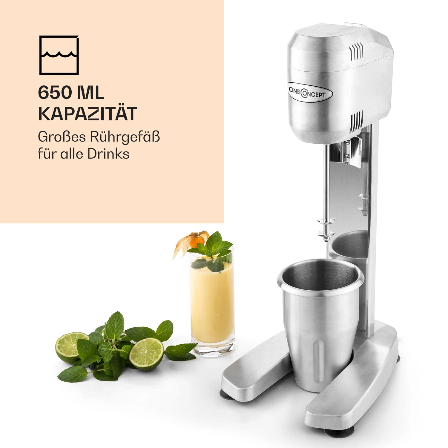 DM-B Drink Mixer Gastro-Barmixer 400W 16000 U/min 650ml 2 DM-B Drink Mixer Gastro-Barmixer 400W 16000 U/min 650ml – Bild 2