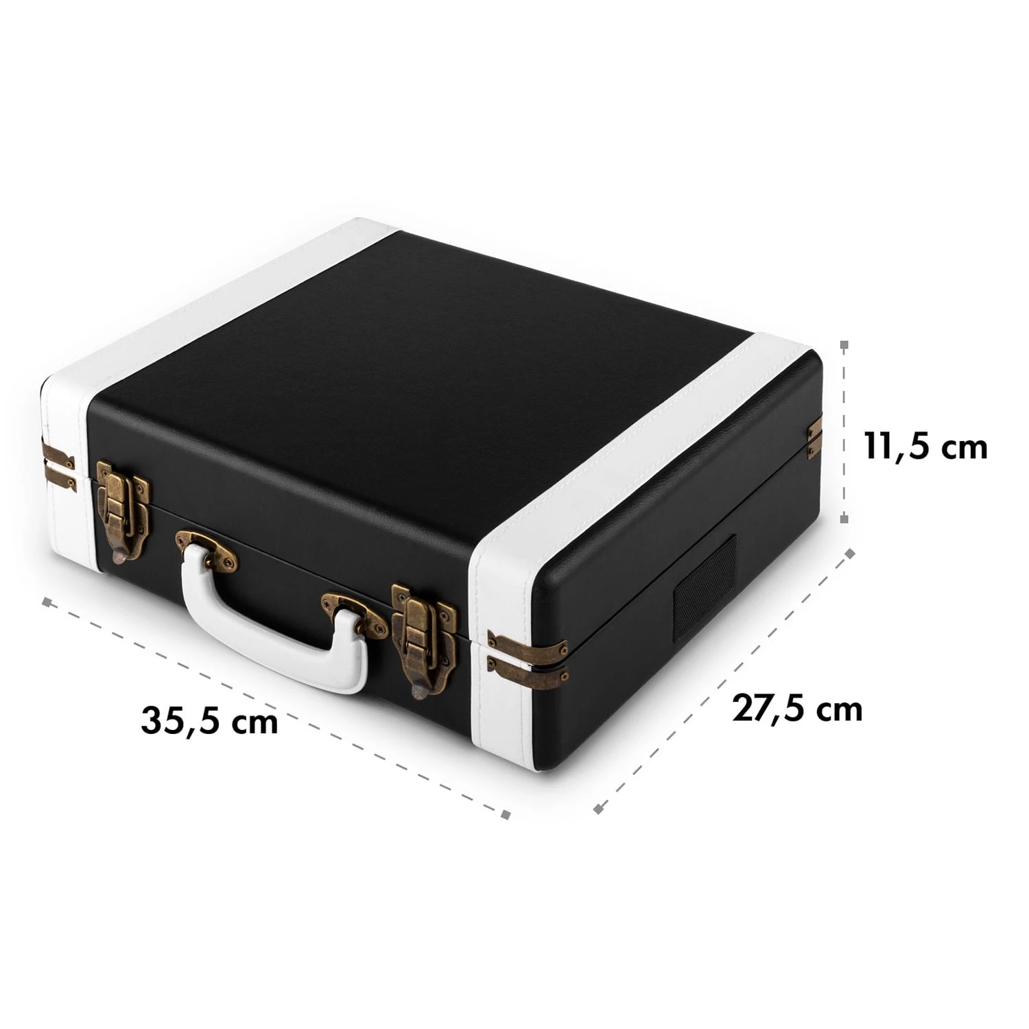 Jerry Lee Retro-Plattenspieler LP USB Schwarz-weiß 7 Jerry Lee Retro-Plattenspieler LP USB Schwarz-weiß – Bild 7