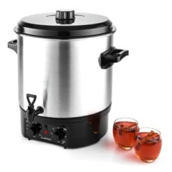 Biggie Einkochautomat Edelstahl 27 Liter 2000W Timer -Outdoor Grills Verkaufsgeschäft 10027587 yy 0008 titel Klarstein Biggie Einkochautomat