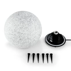 Shinestone L Kugelleuchte Außenleuchte Gartenlampe 40cm Steinoptik -Outdoor Grills Verkaufsgeschäft 10027664 yy 0004 titel Lightcraft Shinestone L Kugelleuchte