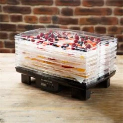 Bananarama Dörrautomat Schwarz 550W Trockner Dehydrator 6 Etagen -Outdoor Grills Verkaufsgeschäft 10027831 yy 0002 ambient Klarstein Bananarama Doerrautomat schwarz reedit