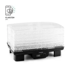 Bananarama Dörrautomat Schwarz 550W Trockner Dehydrator 6 Etagen -Outdoor Grills Verkaufsgeschäft 10027831 yy 0003 logo Klarstein Bananarama Doerrautomat schwarz