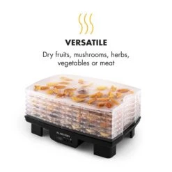 Bananarama Dörrautomat Schwarz 550W Trockner Dehydrator 6 Etagen -Outdoor Grills Verkaufsgeschäft 10027831 yy 0008 logo Klarstein Bananarama Doerrautomat schwarz reedit