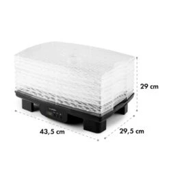 Bananarama Dörrautomat Schwarz 550W Trockner Dehydrator 6 Etagen -Outdoor Grills Verkaufsgeschäft 10027831 yy 0009 detail Klarstein Bananarama Doerrautomat schwarz reedit