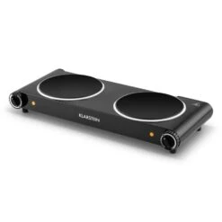 Captain Cook² Doppel-Kochplatte Infrarot 2400W Edelstahl Schwarz -Outdoor Grills Verkaufsgeschäft 10027877 yy 0006 titel Klarstein Captain Cook Doppel Kochplatte