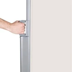 Bari 316 Seitenmarkise Seitenrollo 300x160cm Aluminium Creme -Outdoor Grills Verkaufsgeschäft 10028013 yy 0004 titel Blumfeldt Bari 316 Seitenmarkise