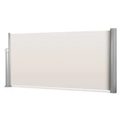 Bari 316 Seitenmarkise Seitenrollo 300x160cm Aluminium Creme -Outdoor Grills Verkaufsgeschäft 10028013 yy 0008 titel Blumfeldt Bari 316 Seitenmarkise