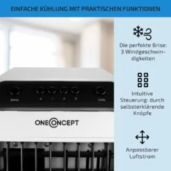 Carribean Blue 3-in-1 Luftkühler 402 M3/h 70 W 4 Ltr Oszillation Mobil 11 Carribean Blue 3-in-1 Luftkühler 402 M3/h 70 W 4 Ltr Oszillation Mobil -Outdoor Grills Verkaufsgeschäft 10028181 de 0004 usp