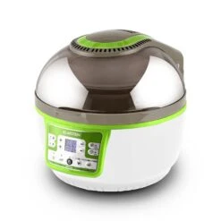 VitAir Turbo Heißluftfritteuse Grün-weiß 1400W Grillen Backen 9l -Outdoor Grills Verkaufsgeschäft 10028288 yy 0009 titel 08 Klarstein VitAir Heissluftfritteuse gruen weiss