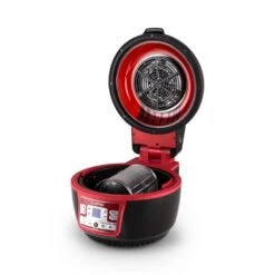 VitAir Turbo Heißluftfritteuse Rot-schwarz 1400W Grillen Backen 9l -Outdoor Grills Verkaufsgeschäft 10028289 yy 0007 titel Klarstein VitAir Heissluftfritteuse