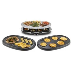 All-U-Can-Grill Raclette 4-in-1 Pancake Crêpes Steinplatte 8 Personen 13 All-U-Can-Grill Raclette 4-in-1 Pancake Crêpes Steinplatte 8 Personen -Outdoor Grills Verkaufsgeschäft 10028450 yy 0004 titel Klarstein All U Can Grill Raclettegrill 4in1