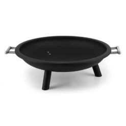 Trino Feuerschale Feuerkorb Terrassenofen Ø 80 Cm Stahl Schwarz -Outdoor Grills Verkaufsgeschäft 10028489 yy 0003 front 03 Blumfeldt Trino Feuerschale