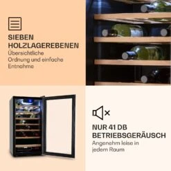 Vinamour 26 Uno Weinkühlschrank 26 Flaschen 88 Liter Edelstahl LED -Outdoor Grills Verkaufsgeschäft 10028491 de 0005 logo