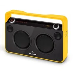Bebop Ghettoblaster USB Bluetooth AUX MIC Akku Gelb -Outdoor Grills Verkaufsgeschäft 10028660 yy 0011 titel 09 Auna Bebop Ghettoblaster