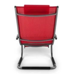 Sunwave Gartenliege Liegestuhl Schwingliege Relax Aluminium Rot -Outdoor Grills Verkaufsgeschäft 10028707 yy 0005 titel back 04 Blumfeldt Sunwave Gartenliege