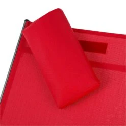 Sunwave Gartenliege Liegestuhl Schwingliege Relax Aluminium Rot -Outdoor Grills Verkaufsgeschäft 10028707 yy 0006 detail 05 Blumfeldt Sunwave Gartenliege