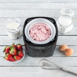 Creamberry Eiscremebereiter Flaschenkühler Frozen Yogurt Maschine 1,5l -Outdoor Grills Verkaufsgeschäft 10028924 yy 0005 ambient Klarstein Creamberry Eisbereiter reedit
