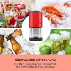 Icebreaker Ice Crusher 15kg/h 3,5 Liter Eisbehälter Edelstahl Rot -Outdoor Grills Verkaufsgeschäft 10028938 de 0003 usp