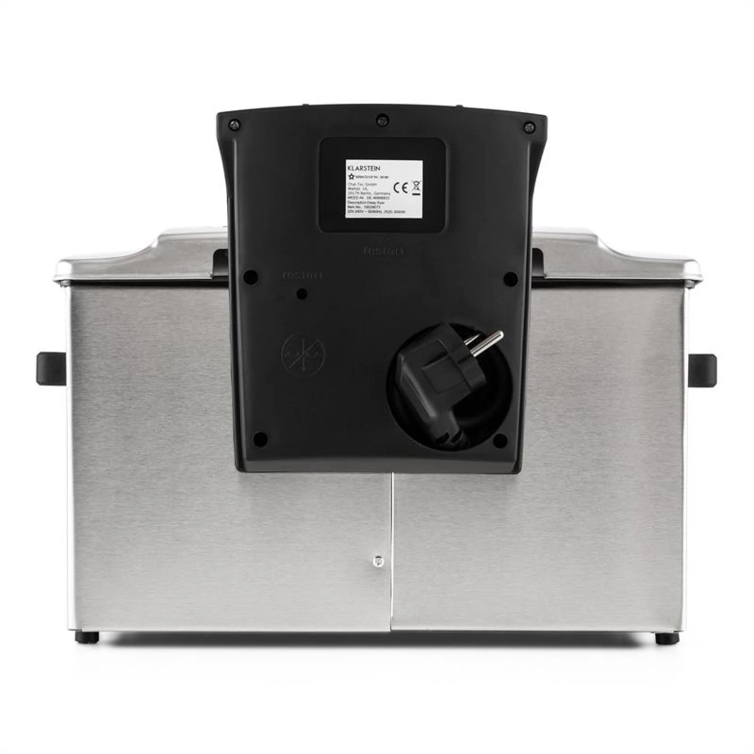 QuickPro XXL 3000 Fritteuse 5l 1,5kg 3000W Timer Edelstahl 5 QuickPro XXL 3000 Fritteuse 5l 1,5kg 3000W Timer Edelstahl – Bild 5