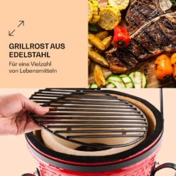 Princesize Kamado-Grill Keramikgrill Edelstahl-Grillrost Smoker BBQ -Outdoor Grills Verkaufsgeschäft 10029124 de 0003 logo