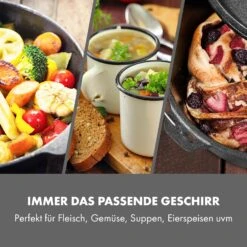 Hotrod 45 Dutch Oven BBQ-Topf 4,5 Qt / 4 Liter Gusseisen Schwarz -Outdoor Grills Verkaufsgeschäft 10029165 de 0003 logo