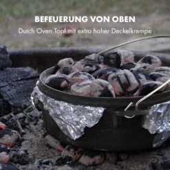 Hotrod 45 Dutch Oven BBQ-Topf 4,5 Qt / 4 Liter Gusseisen Schwarz -Outdoor Grills Verkaufsgeschäft 10029165 de 0005 logo