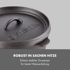Hotrod 85 Dutch Oven BBQ-Topf 9 Qt / 8,5 Liter Gusseisen Schwarz -Outdoor Grills Verkaufsgeschäft 10029167 de 0004 logo