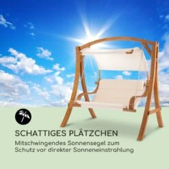 Maui Hollywoodschaukel 110 Cm 2-Sitzer Sonnensegel Polyester Lärche -Outdoor Grills Verkaufsgeschäft 10029199 de 0007 logo