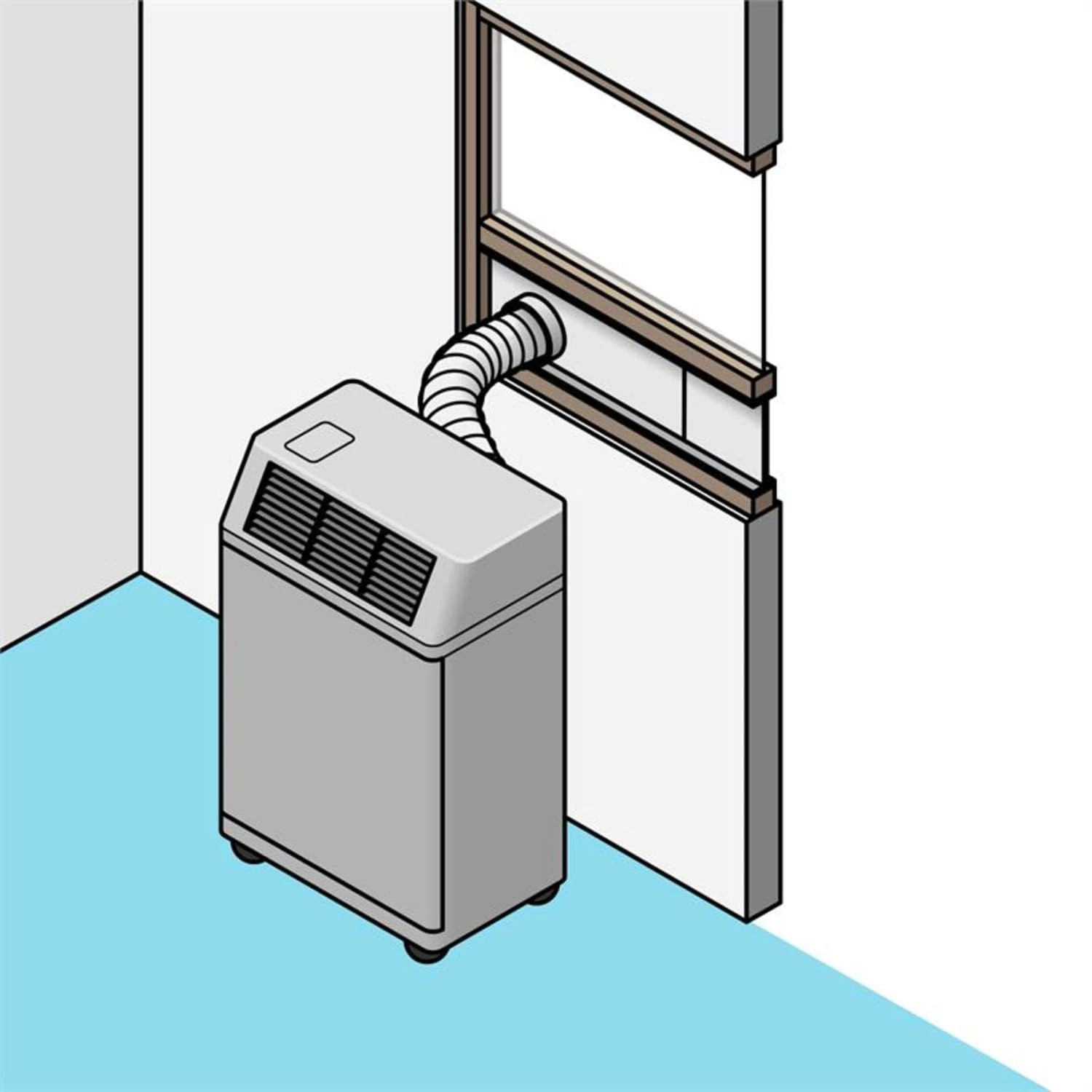 Fensterabdichtung Pure Blizzard Klimageräte Variable Länge 67 - 131 Cm 7 Fensterabdichtung Pure Blizzard Klimageräte Variable Länge 67 - 131 Cm – Bild 7