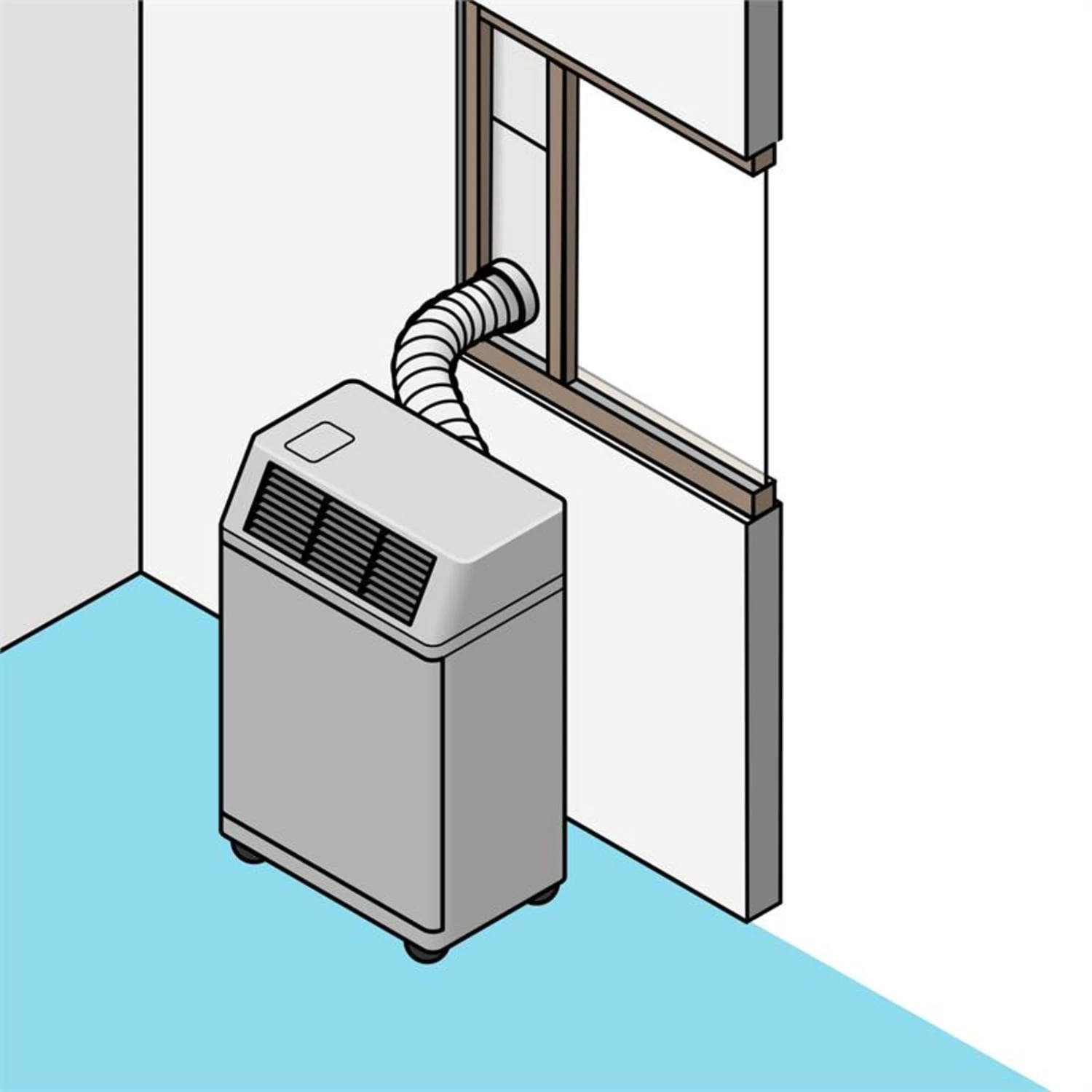 Fensterabdichtung Pure Blizzard Klimageräte Variable Länge 67 - 131 Cm 8 Fensterabdichtung Pure Blizzard Klimageräte Variable Länge 67 - 131 Cm – Bild 8