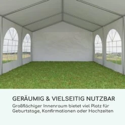 Sommerfest 4x6m 500 G/m² Partyzelt Festzelt PVC Wasserdicht Verzinkt -Outdoor Grills Verkaufsgeschäft 10029434 de 0003 logo