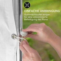 Sommerfest 4x6m 500 G/m² Partyzelt Festzelt PVC Wasserdicht Feuerfest -Outdoor Grills Verkaufsgeschäft 10029435 de 0008 logo